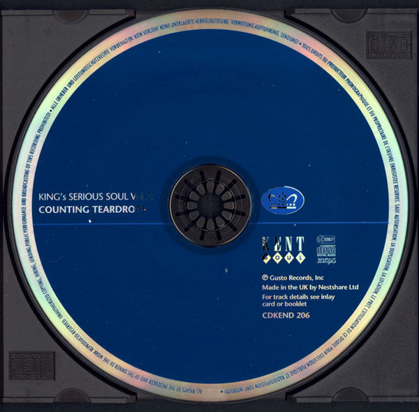 Kings Serious Soul Vol 2 - Various (Kent Soul CD) NM