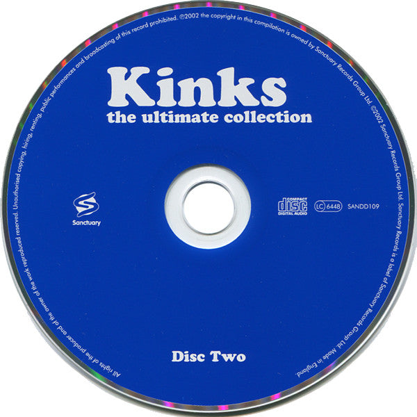 Kinks - The Ultimate Collection (2002 Double CD Album) Mint