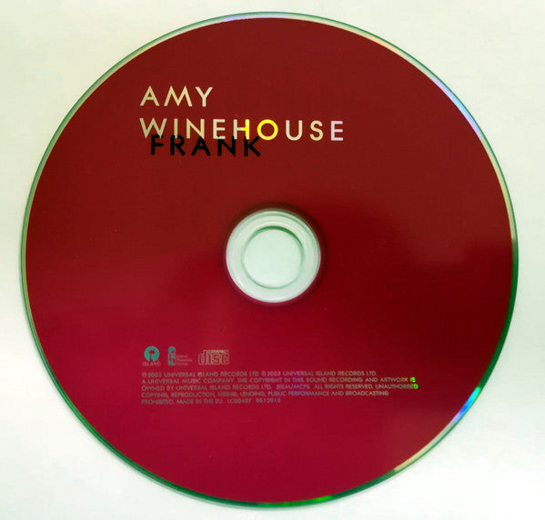 Amy Winehouse - Frank (2003 CD Album) NM