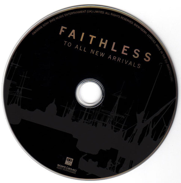 Faithless - To All New Arrivals (2006 CD Album) New