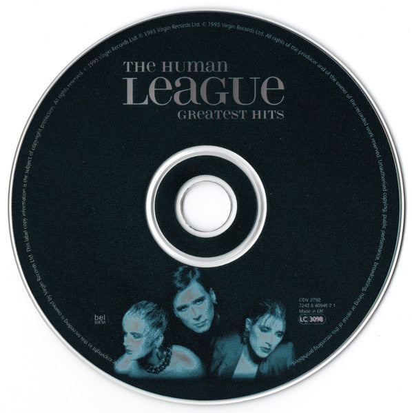 Human League - Greatest Hits (1995 CD Album) NM