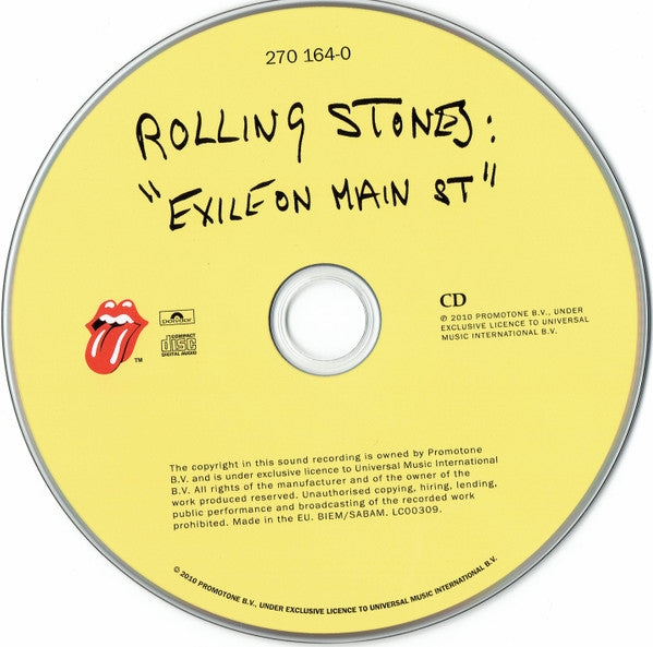 Rolling Stones - Exile on Main St (2010 Remaster CD) New