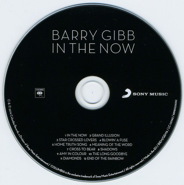 Barry Gibb - In The Now (2016 CD Album) New