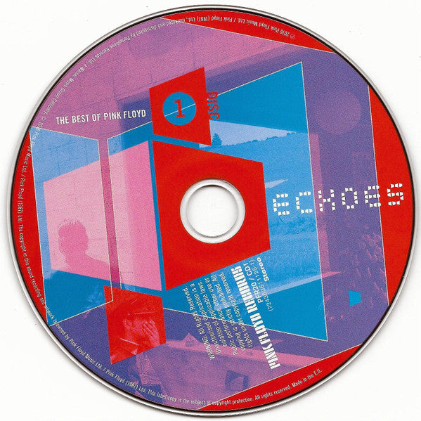 Pink Floyd - Echoes (Best of Double CD 2016) NM – Music-CD