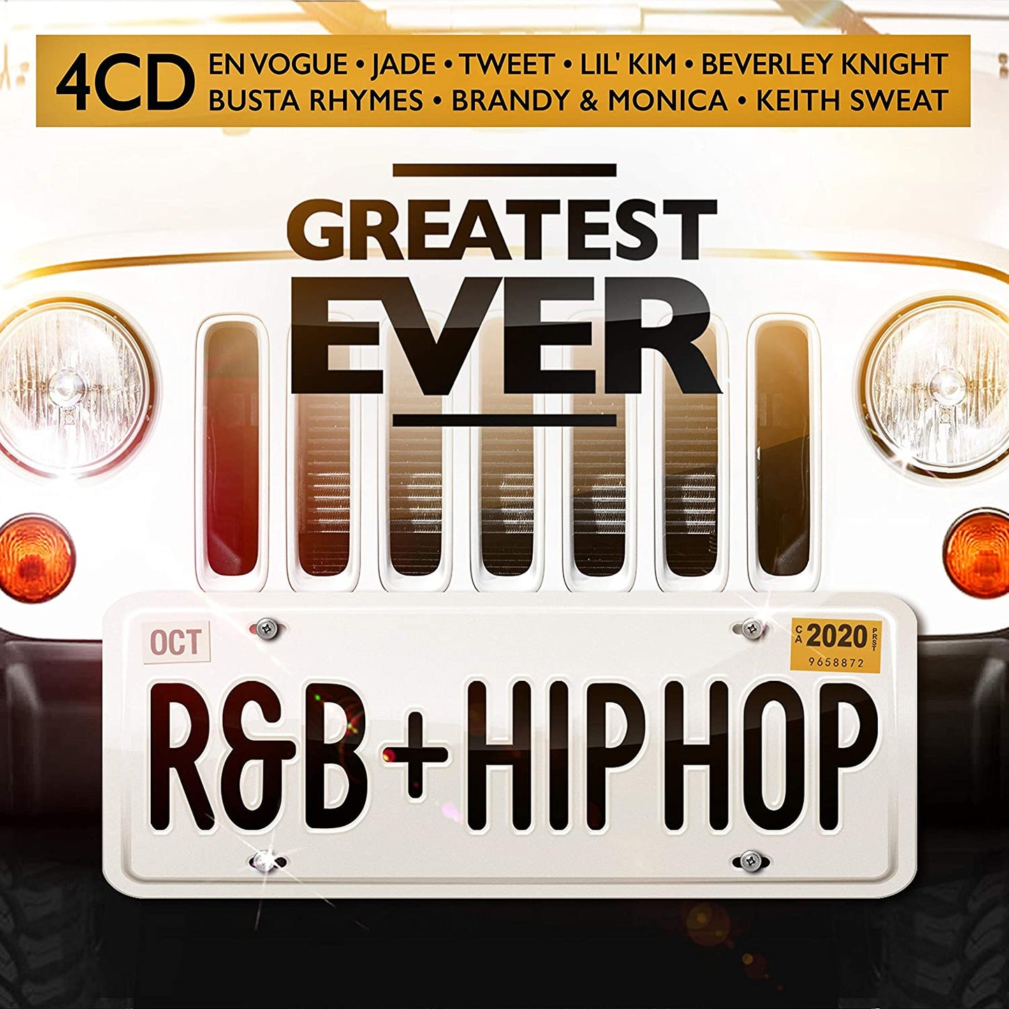 Greatest Ever R&B + Hip Hop (Various 4 CD Set) New